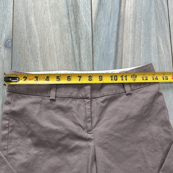 Ann Taylor Trousers Gray/Brown 0P - Picture 4 of 8